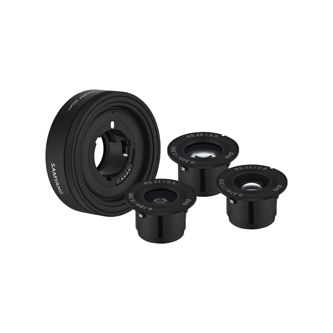 Samyang Remaster Slim - RS AF Module FE, 21mm F3.5, 28mm F3.5, 32mm F2.8 Sony E-
