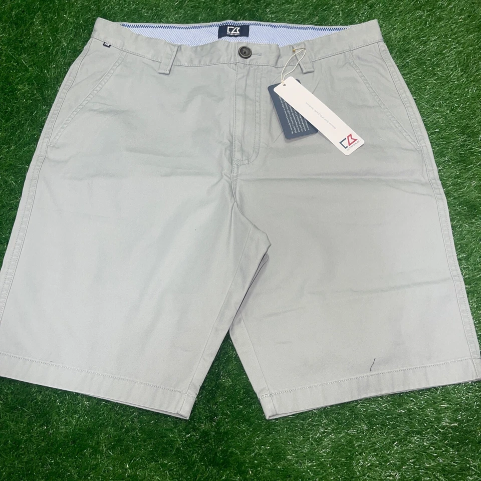 Мужские шорты CUTTER &BUCK MCB00079 Beckett серые 32 - Изображение 2 из 4