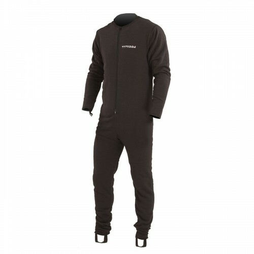ADULT DRYSUIT THERMAL UNDER FLEECE UNDERSUIT FRONT ZIP One Piece SUIT