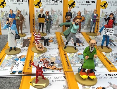 Figurine Tintin Milou Mi-démon, Collection Officielle #51, Résine, 2012