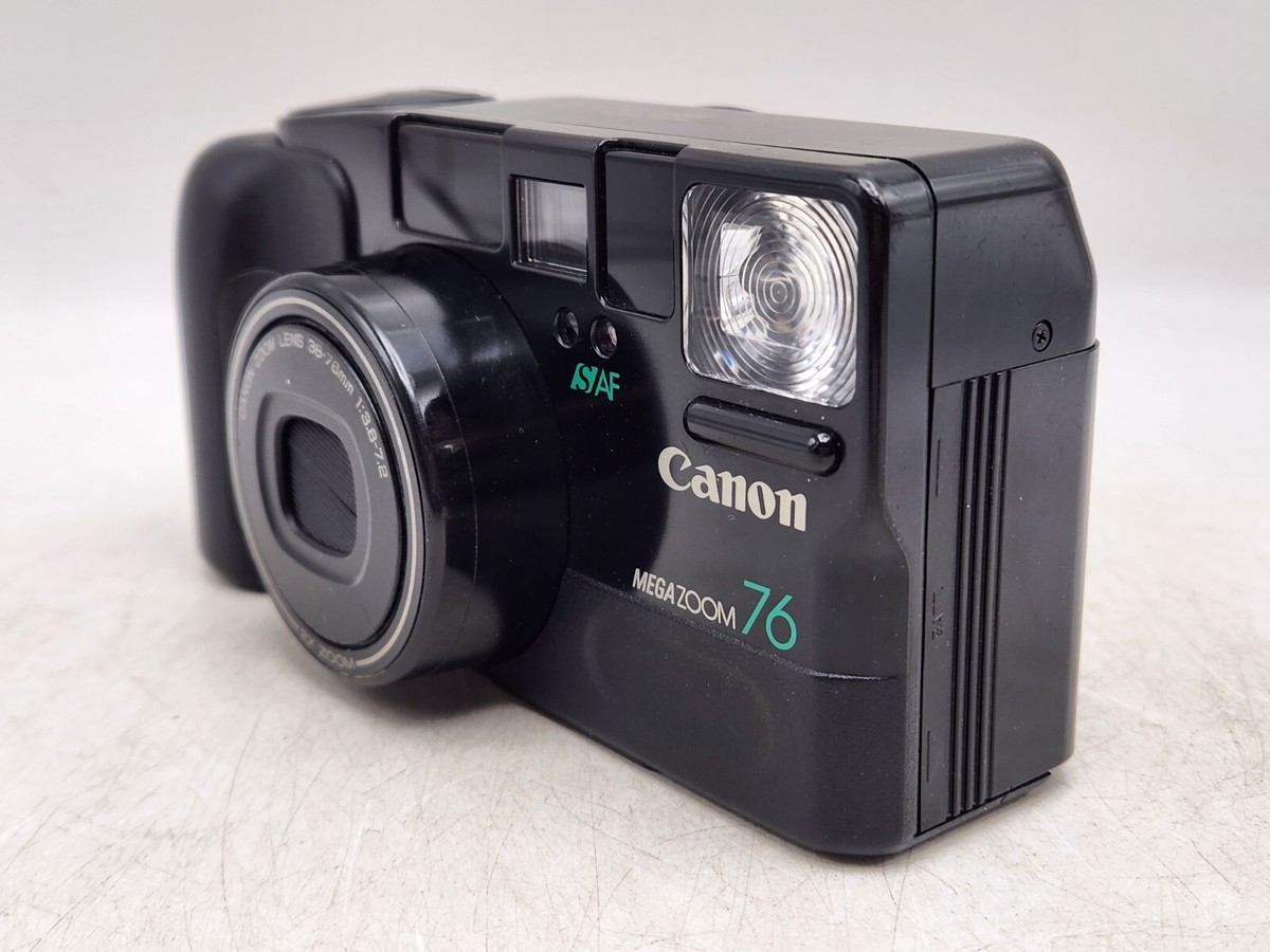 Vintage Canon Sure Shot Mega-Zoom 76 35mm Point and Shoot Film