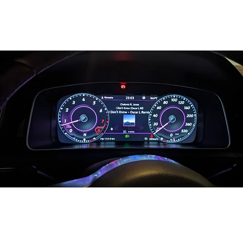 Cuadro de instrumentos calibre 12,3"" LCD tablero cabina virtual para VW Golf 7 MK7 - Imagen 12 de 20