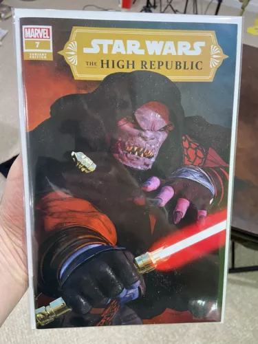 Star Wars: High Republic 7 Trade Variant A by Mike Mayhew 1st App of Darth Krall