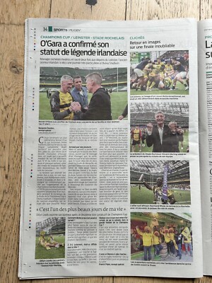 Journal L'Equipe Du 21 Mai 2023 N°25116 - Deux Étoiles Dans Les Yeux + Sud Owest - Édition Originale