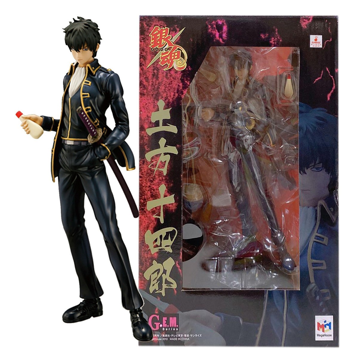 MegaHouse G.E.M. Series Gintama Toushirou Hijikata Action Figure