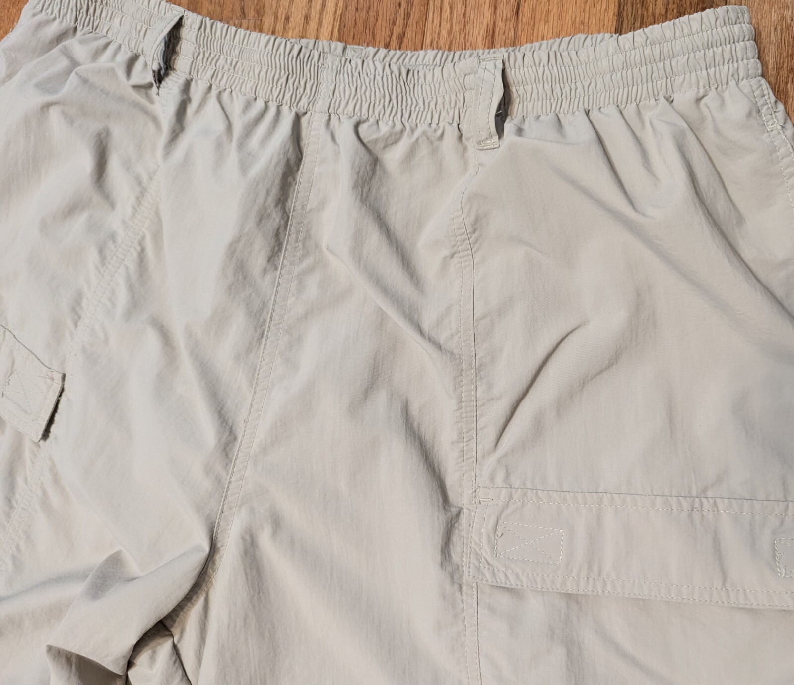 Columbia PFG performance fishing gear convertible pants-shorts XXL 32L beige thumbnail 5