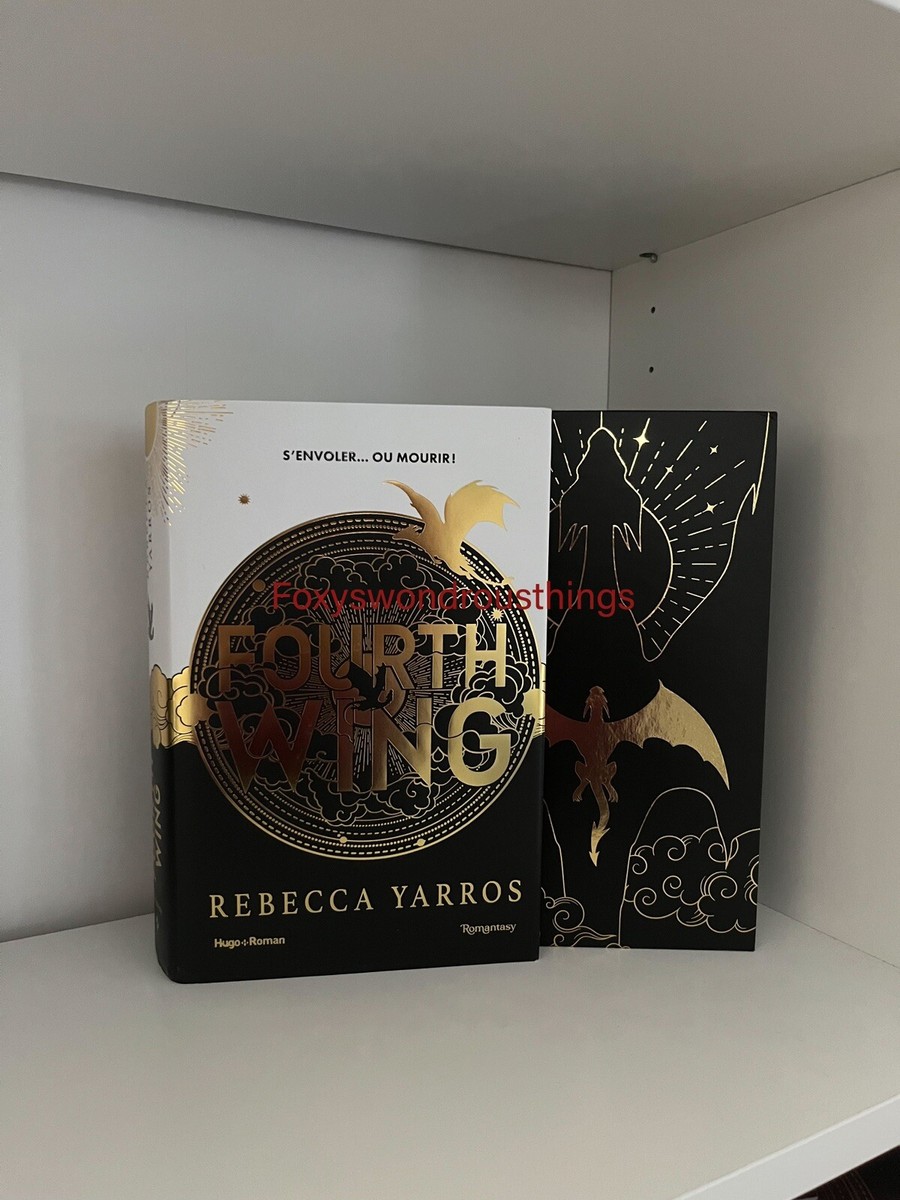Fourth Wing By Rebecca Yarros French Special Edition Sprayed