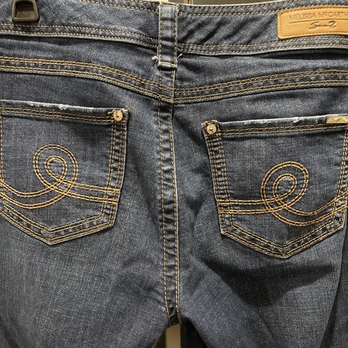 Seven7 x Melissa McCarthy Women’s Cropped Distressed Jeans - size 14W EUC - Picture 8 of 8