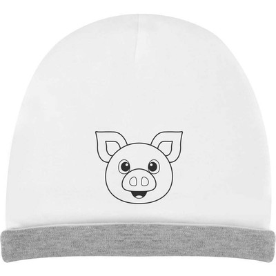 Slouch-Hut ''Happy Pig Face'' für Kinder (KH00026657)