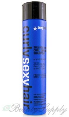 Curly Sexy Hair Sulfate-Free Curl Defining Shampoo 10.1 oz ...