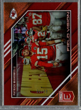 2023 Elite Field Vision Orange #5 Patrick Mahomes II /99