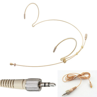 Headset Mikrofon für Sennheiser Transmitter omnidirektionaler Doppelohrhaken