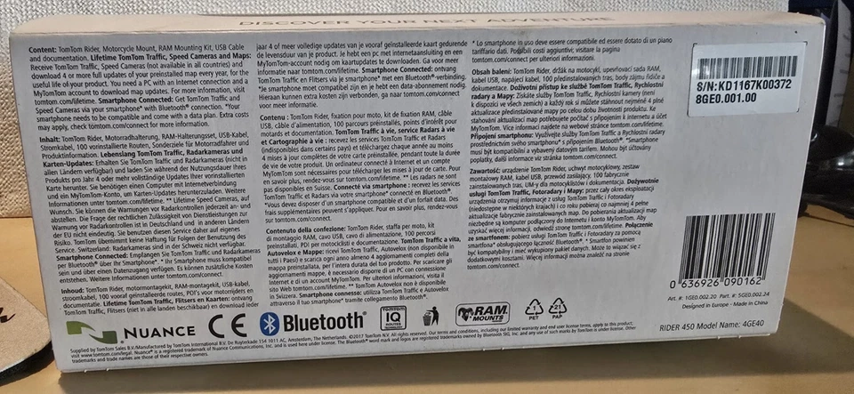 TomTom Rider 450 Motorrad Navigationsgerät - Bild 3 von 4