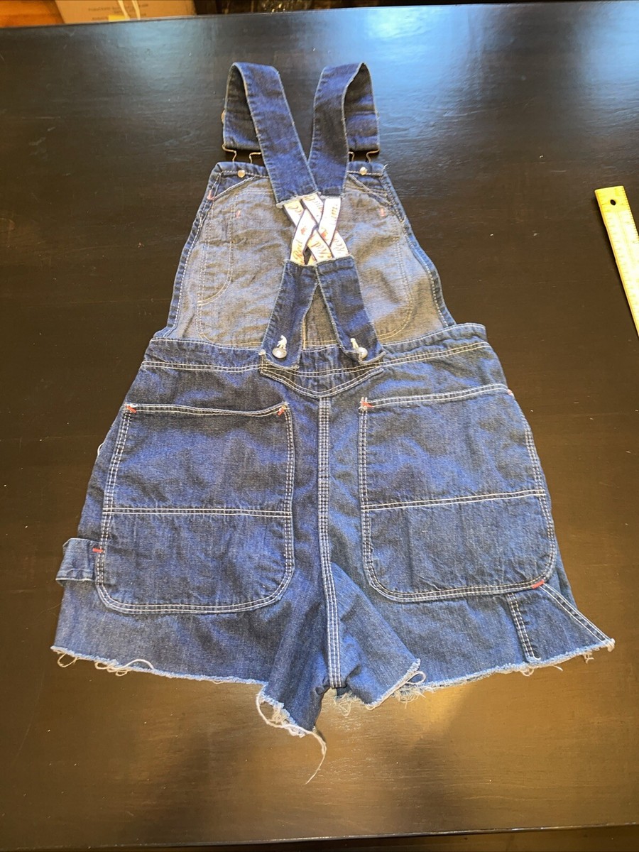 Vintage 1970s Red Camel Sanforized Bib Overalls Denim Vintage 1970s Red Camel Sanforized Bib Overalls Denim