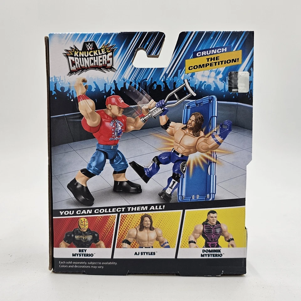 Mattel Knuckle Crunchers Series 3 Wrestling Action Figures Set 4 New - Image 4 of 4
