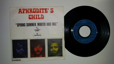Aphrodite's Child    Frühling Sommer Winter und Herbst / Luft 7'' FR SEHR GUTER ZUSTAND+