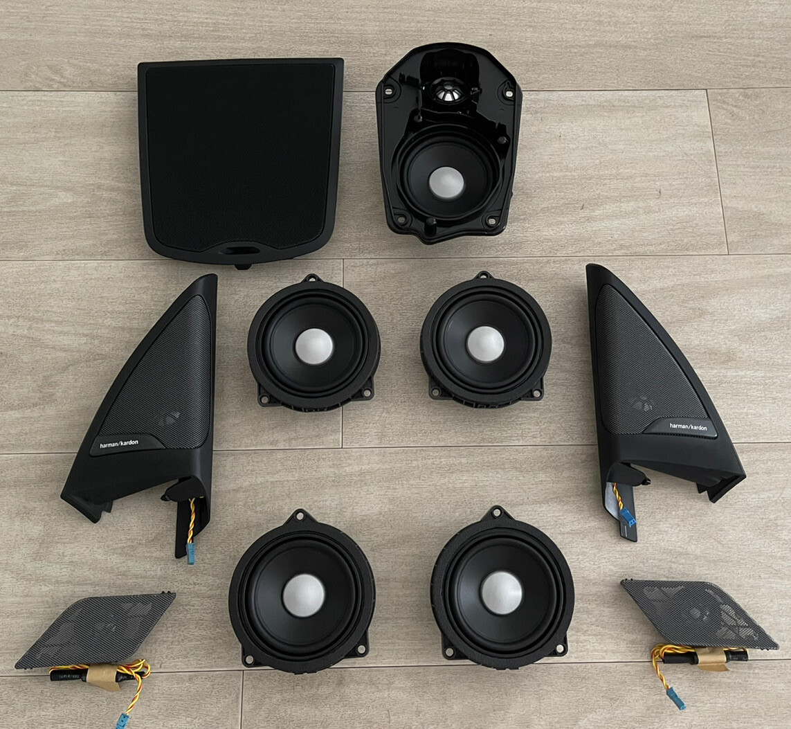 BMW X3 X3M G01 HARMAN KARDON TOP HIFI SPEAKERS TWEETERS COVERS SET