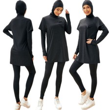 Muslim Modest Women Burkini Swimwear Swimsuit Beachwear Islamic Arab Costumes
