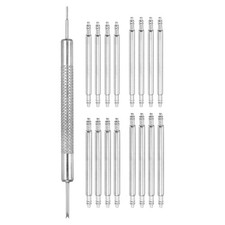 16pcs 24/24/22/26mm Watch Spring Bar Pins 1.5 1.8mm with Removal Tool