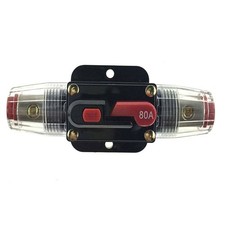 12v24v Dc 10a Car Audio Inline Circuit Breaker Reset Fuse Holders Inverter For S