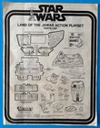 STAR WARS 1979 VINTAGE KENNER LAND OF THE JAWAS ACTION PLAYSET INSTRUCTIONS