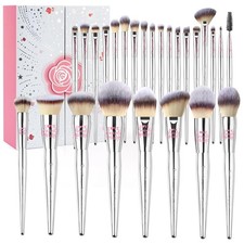 26Pcs Pro Makeup Brush Set, Ultra Soft, Gift ...