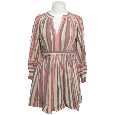 Ulla Johnson, Kleid, Größe: 30, Pink/Grau/Beige, Baumwolle, Streifen, Damen #Ooy