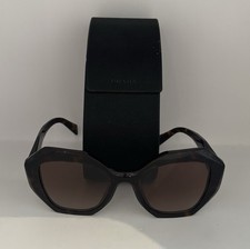 Prada Symbole Women's Oversized Tortoise Shell Sunglasses with case SPR1 16W