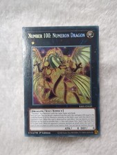 Number 100: Numeron Dragon [RA01-EN039] 1st Edition Secret Rare Yu-Gi-Oh! Card