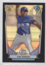 2014 Bowman Prospects Chrome Black Refractor 98/99 Yimi Garcia #BCP70 1h1