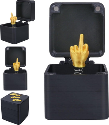 Mittelfinger Geschenk, Mittelfinger In Einer Box, Middle Finger Surprise Pop Up 