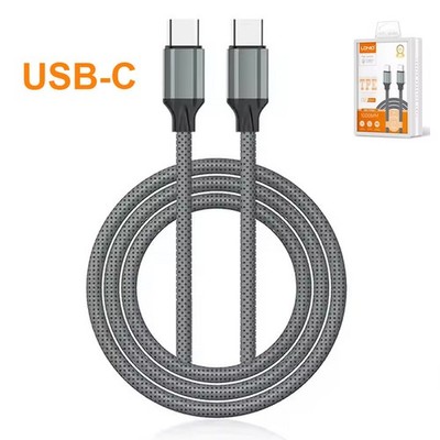 ladekabel Schnell LDNIO USB C Apple 1m Kabel 65W Mac Book iPad iPhone fast
