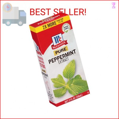 McCormick Pure Peppermint Extract, 2 fl oz