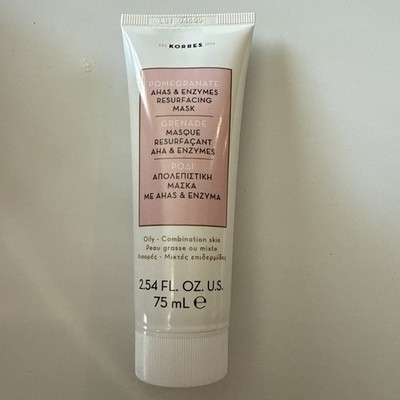 KORRES Pomegranate AHAS & ENZYMES Resurfacing Mask 2.54 oz NEW Sealed