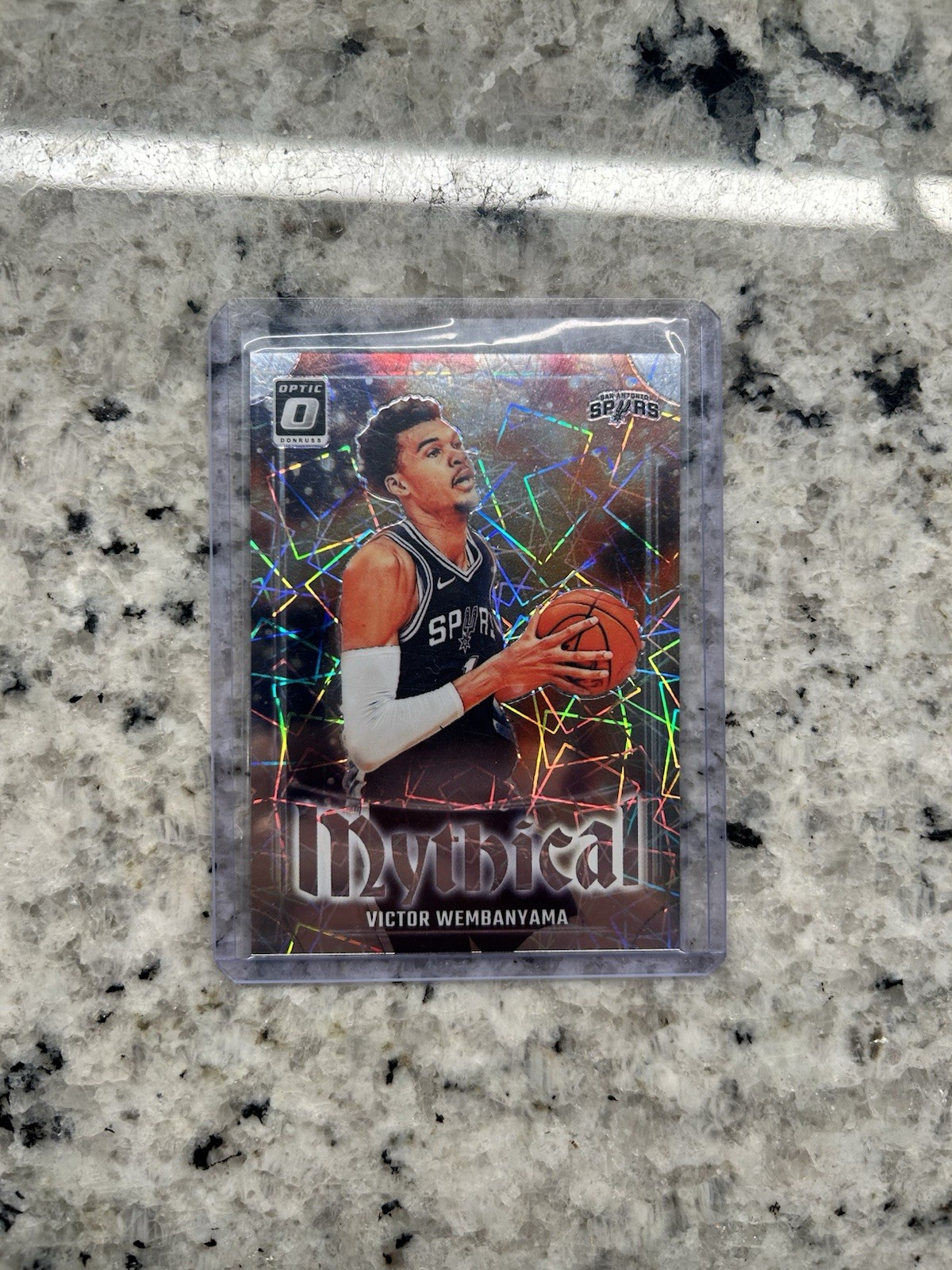 2024-25 Panini Donruss Optic Victor Wembanyama Mythical #15 Case Hit Insert SSP
