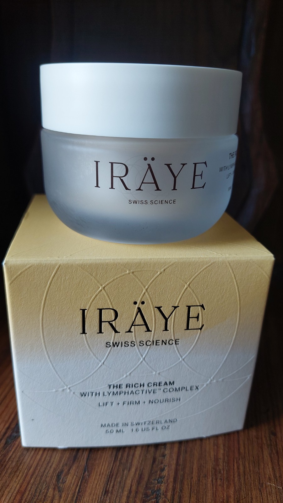 Iräye Crème Riche Anti-Âge 50ml Votre Routine Hydratation Soir et Matin