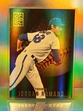 2022 Capstone Baseball Base Gold #88 Jordan Romano - Toronto Blue Jays