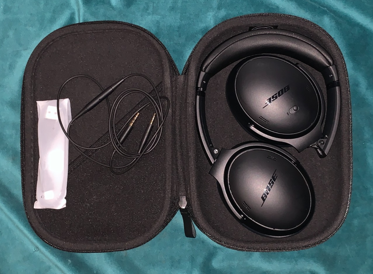 Bose QuietComfort Wireless Over-Ear Headphones - Black-image