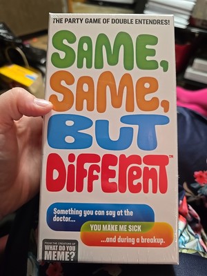 What Do You Meme? Same Same But Different Card Game - NEW / SEALED