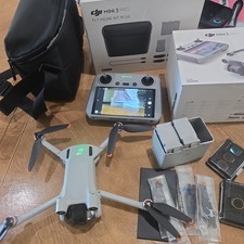 DJI Mini 3 Pro Fly More Combo Camera Drone with RC Remote mint