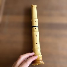 Japanese Shakuhachi Plastic Flute Used