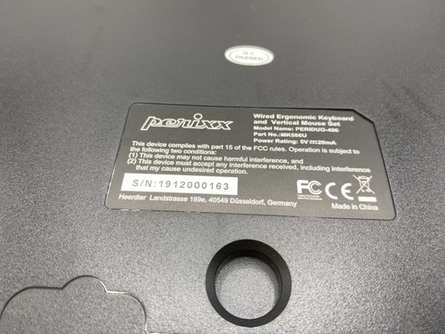 Perixx Periduo-606 - Wired Ergonomic Split Keyboard Only - Free S/H - Picture 5 of 6