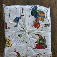 Pottery Barn Grinch  Max Small Adult Christmas Pajamas Loose Fit NEW