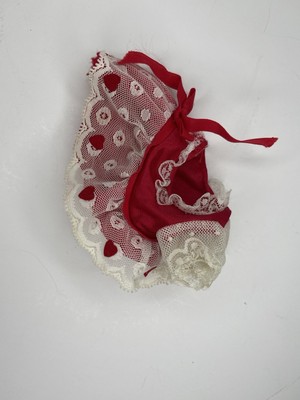 My Little Pony Hearts And Candy  Outfit Dress Only 1980's G1 Red Lace MLP