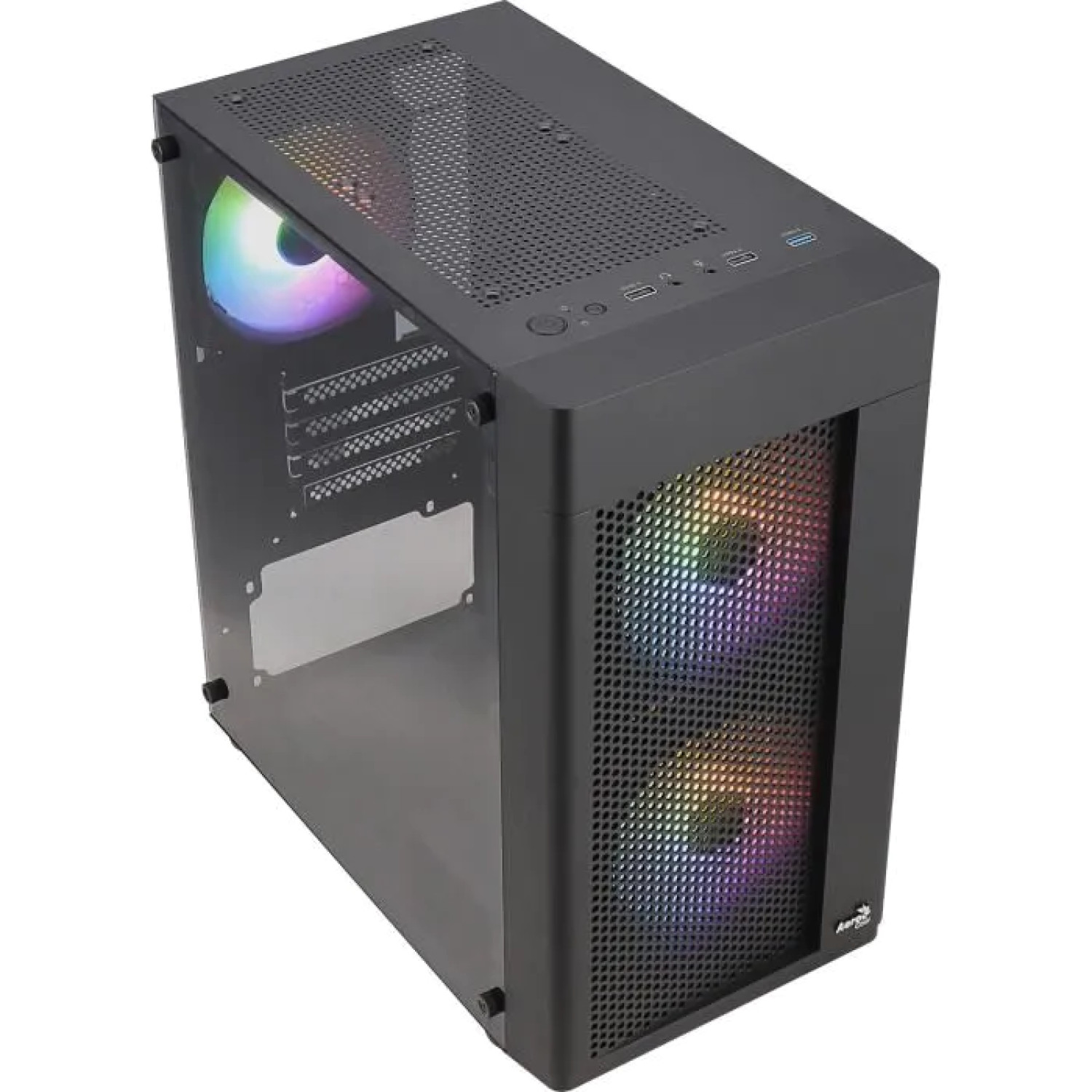 Boîtier PC Aerocool Hexform G v2 idéal pour assembler un ordinateur étudiant compact et discret - 3