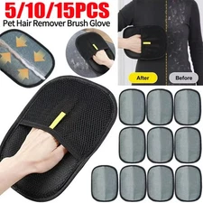 5-15PCS Pet Hair Removal Gloves Pet Grooming Gloves Pet Hair Remover StaticBrush