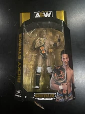 AEW Unmatched Series 14 RICKY STARKS #128 Wrestling 7” Action Figure Rare