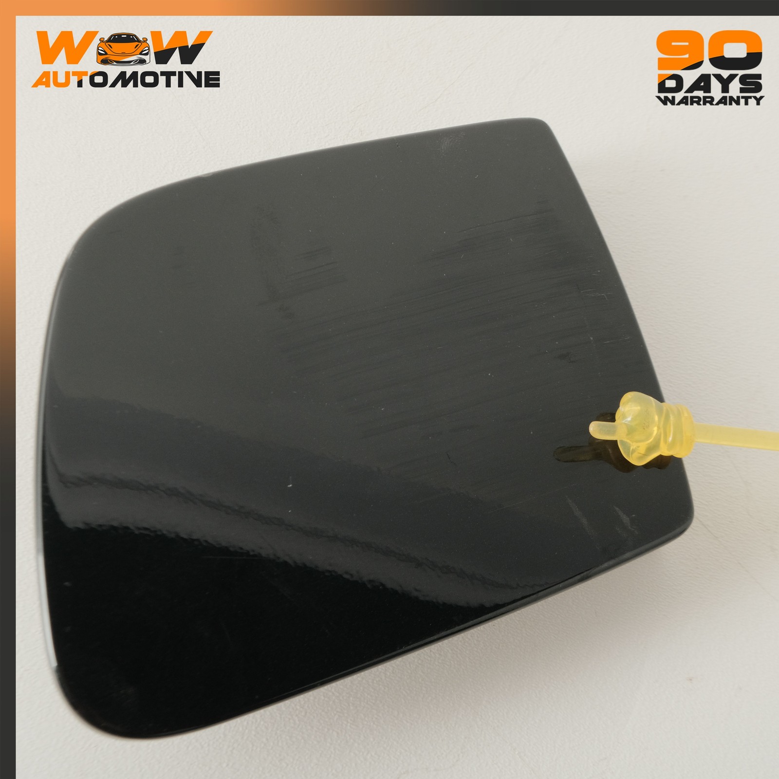 05-13 CHEVROLET CORVETTE C6 FUEL DOOR LID GAS TANK COVER BLACK 20978682 OEM