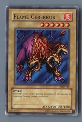 Flame Cerebrus MRD-111 Metal Raiders Common Yu-Gi-Oh