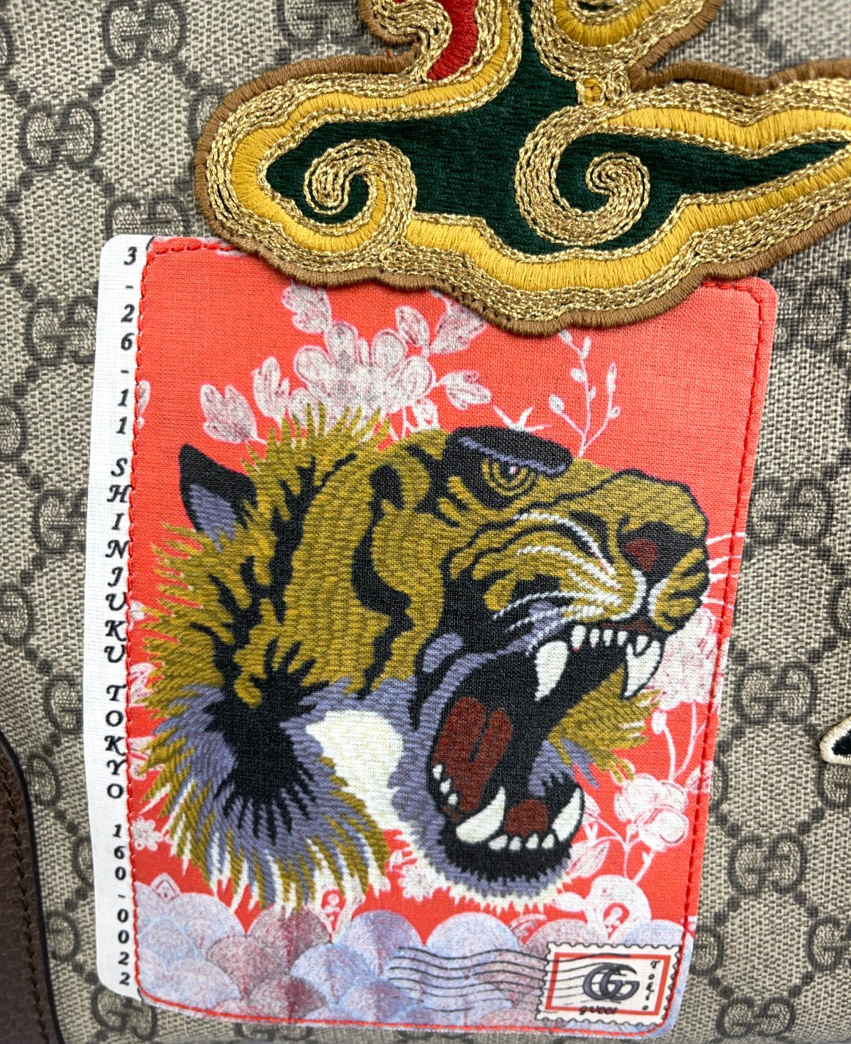 GUCCI Soft GG Supreme Monogram Drawstring Backpac… - image 10